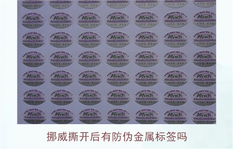 挪威撕開后有防偽金屬標(biāo)簽嗎？揭示挪威商品防偽標(biāo)簽的特點(diǎn)與應(yīng)用(圖1)