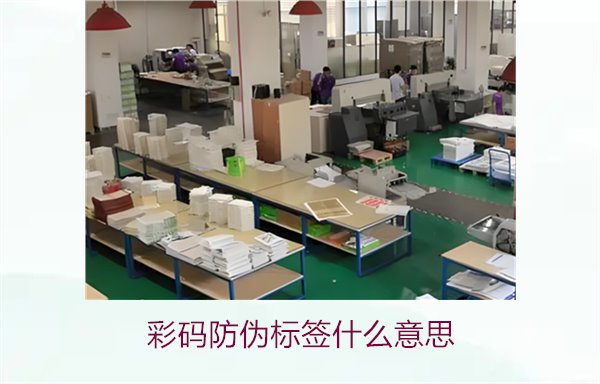 彩碼防偽標簽什么意思？解析彩碼標簽的防偽原理與應(yīng)用(圖2)